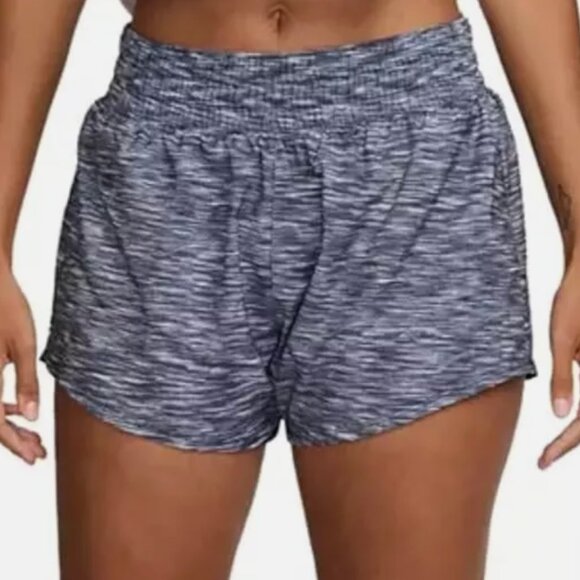 Nike Pants - Nike Women's Training Shorts DriFit Loose Fit Liner, Black/White/Gray, Large,NWT